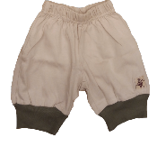 Pantalon beige 100% algodón ecológico para bébés